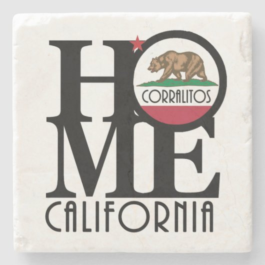 ZUHAUSE Corralitos Steinuntersetzer (Vorderseite)