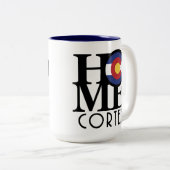 ZUHAUSE Cortez Colorado 15oz Zweifarbige Tasse (VorderseiteRechts)