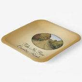 Zuhause Country Roads - Paper Plate Pappteller (Gewinkelt)