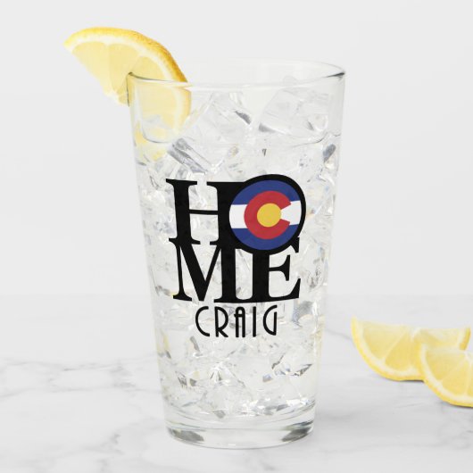 ZUHAUSE Craig Colorado Glas (Vorderseite Ice)