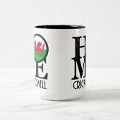 ZUHAUSE Crickhowell 15oz Zweifarbige Tasse (Mittel)