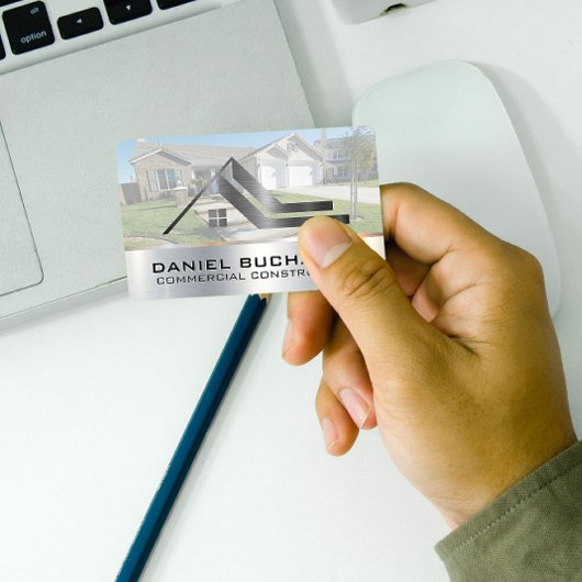 Zuhause-Dachlogo | Real Anwesen Visitenkarte