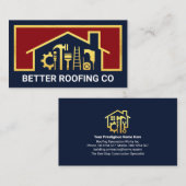 Zuhause Dachreparaturwerkzeuge Visitenkarte (Vorne/Hinten)