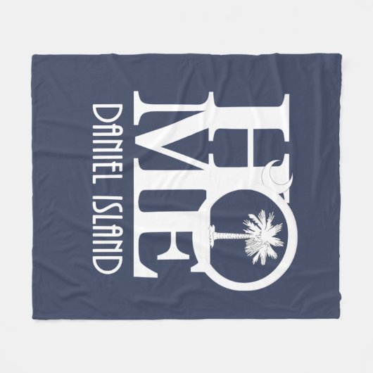 Zuhause Daniel Island South Carolina Fleecedecke (Vorderseite (Horizontal))