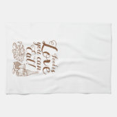 Zuhause, das Skript-Küchen-Tuch kocht Handtuch (Horizontal)