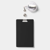 Zuhause das Speck-Rosa-Schwein holen Ausweis (Rückseite mit einziehbar)