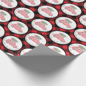 Zuhause - Das weihnachtliche Baumwrapping-Papier Geschenkpapier (Ecke)