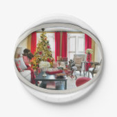 Zuhause-Decorator für Teller (Vorderseite)