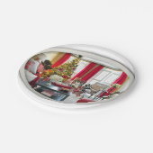 Zuhause-Decorator für Teller (Schrägansicht)