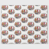 Zuhause-Decorator für Wrapper Geschenkpapier (Flach)