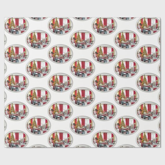 Zuhause-Decorator für Wrapper Geschenkpapier (Flach)