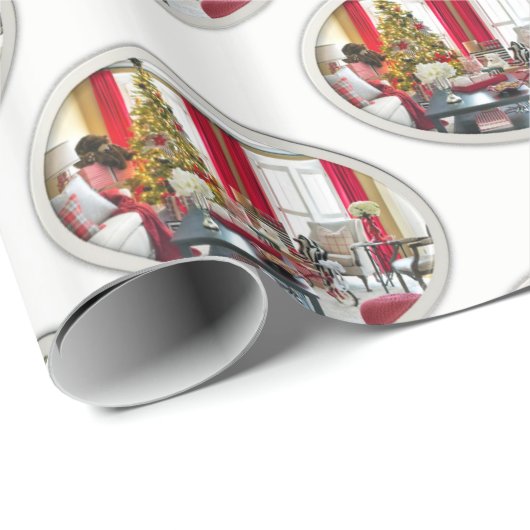 Zuhause-Decorator für Wrapper Geschenkpapier (Rolleneckpunkt)
