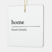 Zuhause Definition des Wörterbuchs "Schwarzweiß" Keramikornament (Links)