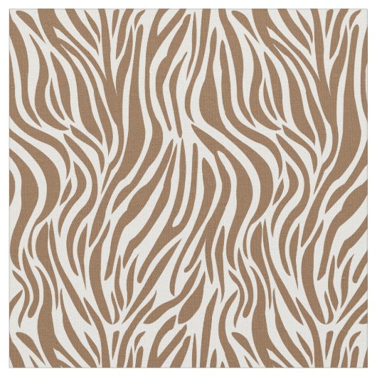 Zuhause-Dekorationsgewebe Brownzebra geometrisches Stoff (Nahaufnahme)