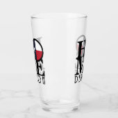 ZUHAUSE Denton Texas Glas (Links)