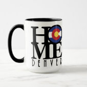 ZUHAUSE Denver Colorado 15oz Tasse (Links)