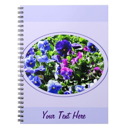 Zuhause Depot Pansy Notizblock (Vorderseite)