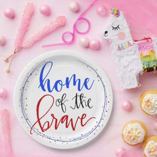 Zuhause der Brave Pappteller (Party)