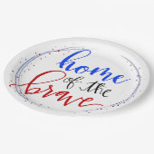 Zuhause der Brave Pappteller (Schrägansicht)