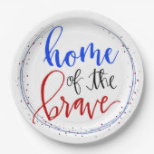 Zuhause der Brave Pappteller (Vorderseite)