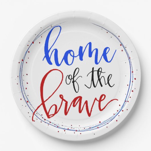 Zuhause der Brave Pappteller (Vorderseite)