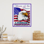 Zuhause der Brave Poster (Küche)