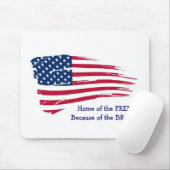 Zuhause der Freien Flagge Mousepad (Mit Mouse)