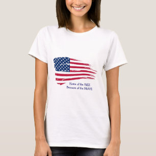 Zuhause der Freien Flagge T-Shirt