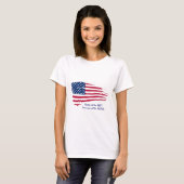 Zuhause der Freien Flagge T-Shirt (Vorne ganz)