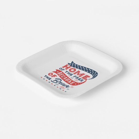 Zuhause der freien Papierplatte Pappteller (Gewinkelt)