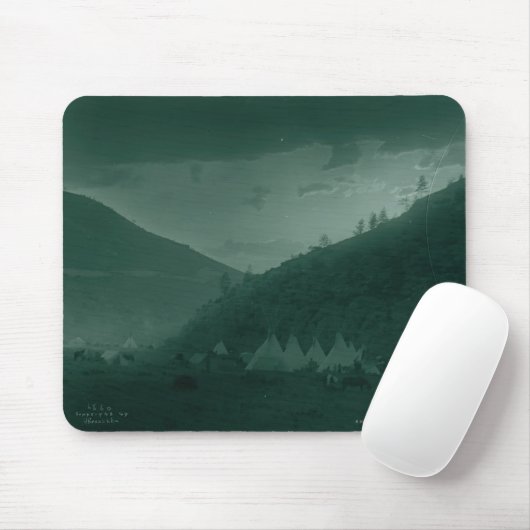 Zuhause der Gebirgskrähe Mousepad (Mit Mouse)