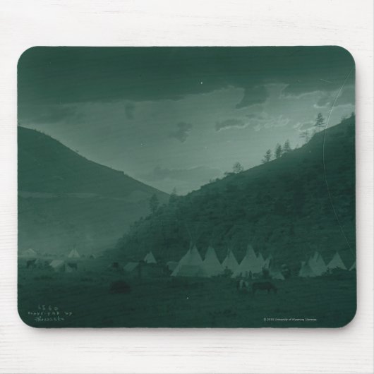 Zuhause der Gebirgskrähe Mousepad (Vorne)