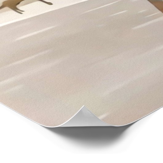 Zuhause der Insel Hunde Poster (Ecke)