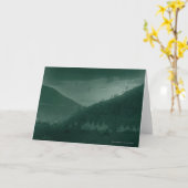 Zuhause der Mountain Crow Karte (Gelbe Blume)