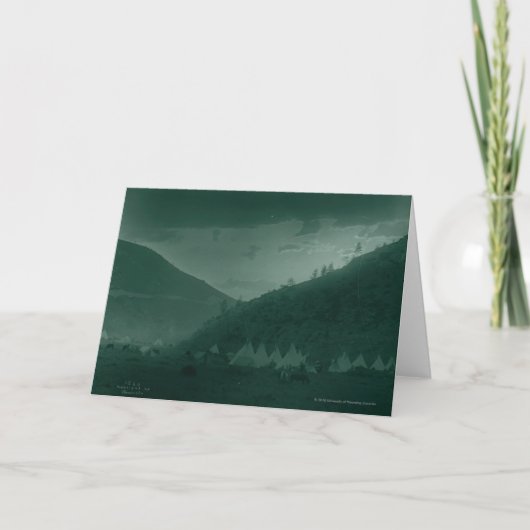 Zuhause der Mountain Crow Karte (Vorderseite)