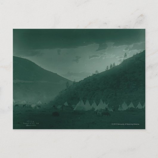 Zuhause der Mountain Crow Postkarte (Vorderseite)