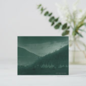Zuhause der Mountain Crow Postkarte (Stehend Vorderseite)