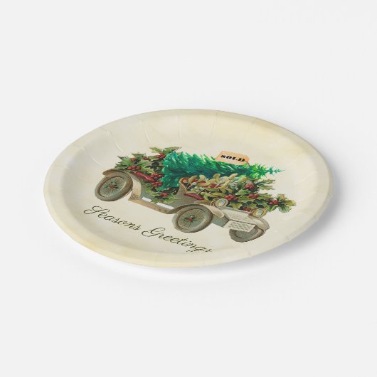 Zuhause der Papiertafel Pappteller (Schrägansicht)