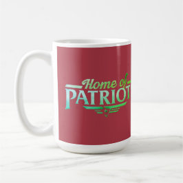 Zuhause der Patrioten Kaffeetasse