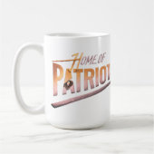 Zuhause der Patrioten Kaffeetasse (Links)