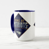 Zuhause der Patrioten Tasse (Vorderseite Links)