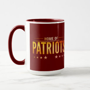 Zuhause der Patrioten Tasse
