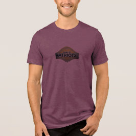 Zuhause der Patrioten Tri-Blend Shirt