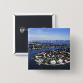 Zuhause der Privatinsel Biscayne Bay, Star Button (Vorne & Hinten)