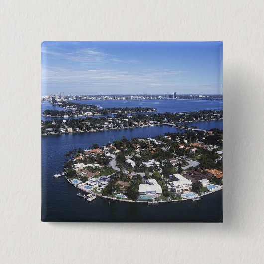 Zuhause der Privatinsel Biscayne Bay, Star Button (Vorderseite)