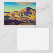 Zuhause der Ratte der Wüste von Maynard Dixon Mitteilungskarte (Vorne/Hinten)