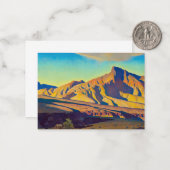 Zuhause der Ratte der Wüste von Maynard Dixon Mitteilungskarte (Vorderseite/Rückseite Beispiel)