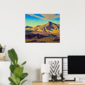 Zuhause der Ratte der Wüste von Maynard Dixon Poster (Heimbüro)