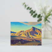 Zuhause der Ratte der Wüste von Maynard Dixon Postkarte (Stehend Vorderseite)