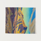 Zuhause der Ratte der Wüste von Maynard Dixon Wandteppich (Vorderseite (Horizontal))